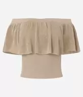 Oferta de Blusa Tomara Que Caia em Viscose com Fio Metalizado por R$159,9 em Renner