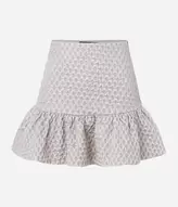 Oferta de Saia Balonê Curta com Textura Jacquard por R$159,9 em Renner