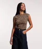 Oferta de Blusa sem Manga em Ribana com Estampa Animal Print por R$49,9 em Renner