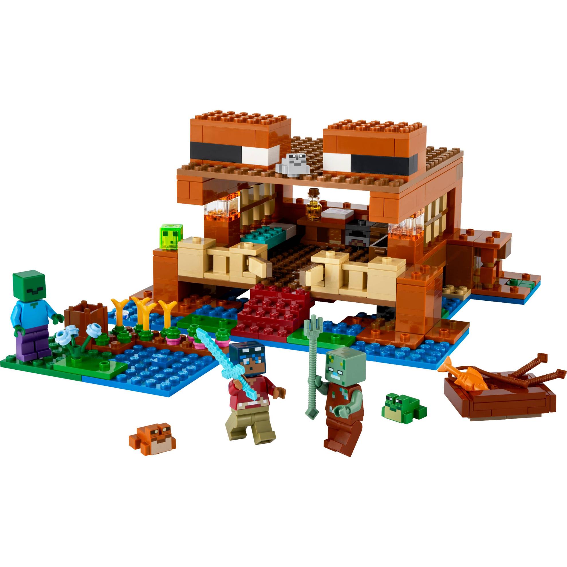 Oferta de LEGO Minecraft - A Casa do Sapo por R$529,99 em Ri Happy