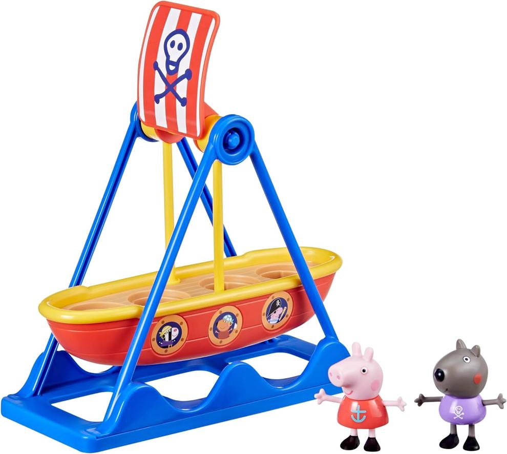 Oferta de Peppa Pig - Navio Pirata F6296 - Hasbro por R$99,99 em Ri Happy