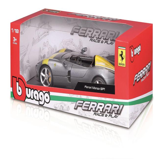 Oferta de Mini Veículo - Ferrari - Monza SP1 - Prata Maisto por R$499,99 em Ri Happy