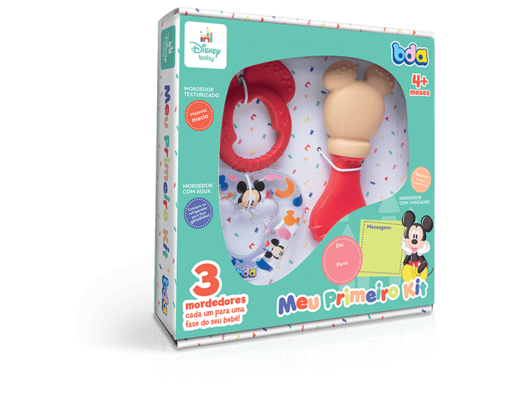 Oferta de Disney Baby - Meu Primeiro Kit - Toyster por R$99,99 em Ri Happy