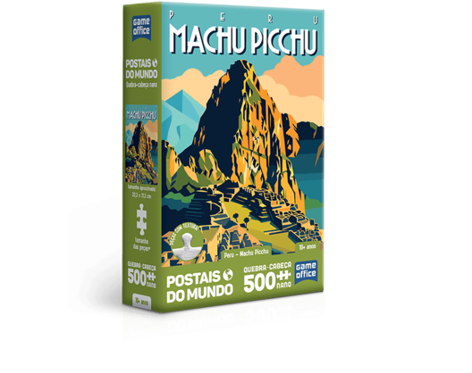 Oferta de Quebra-Cabeça 500 Peças Nano - Postais do Mundo - Peru - Machu Picchu - Toyster por R$34,99 em Ri Happy