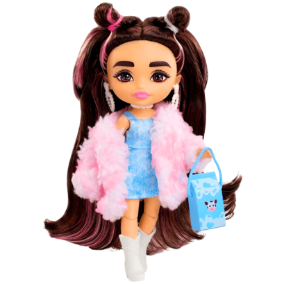 Oferta de Bonecas Barbie Extra Mini Fashion HGP62 Mattel por R$152,4 em Ri Happy