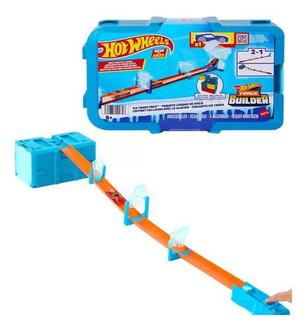 Oferta de Hot Wheels Caixa Pista De Acrobacias Ice Crash - Mattel Cor Azul por R$289,99 em Ri Happy