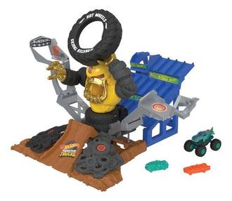 Oferta de Pista Hot Wheels Monster Trucks Arena Demolição Gorzilla por R$1199,99 em Ri Happy