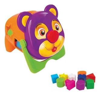 Oferta de Brinquedo Educativo Urso Tomy Didatico Com 10 Peças Colorido por R$69,99 em Ri Happy