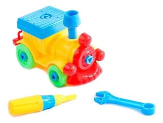 Oferta de Brinquedo Educativo Trem Monta E Desmonta Com Acessórios por R$39,99 em Ri Happy