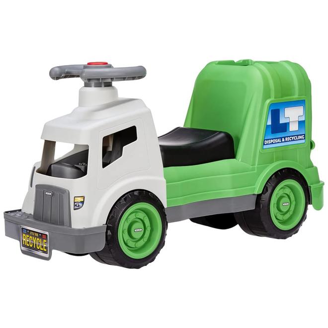 Oferta de Caminhão de Lixo Infantil com Buzina e Espaço para Lixo na Parte de Trás, para Crianças Acima de 3 Anos, Little Tik... por R$910,14 em Ri Happy