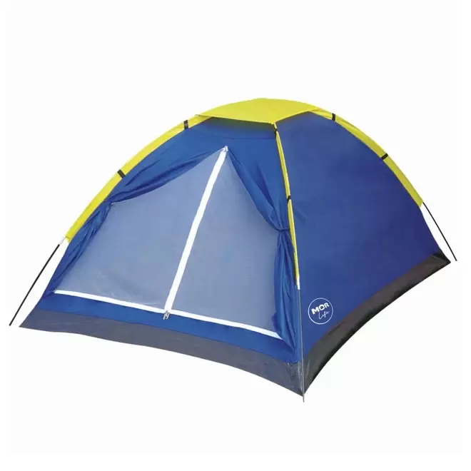 Oferta de Barraca Camping Iglu 4 Pessoas Mor 2,10 X 2,10 Azul por R$179,99 em Ri Happy