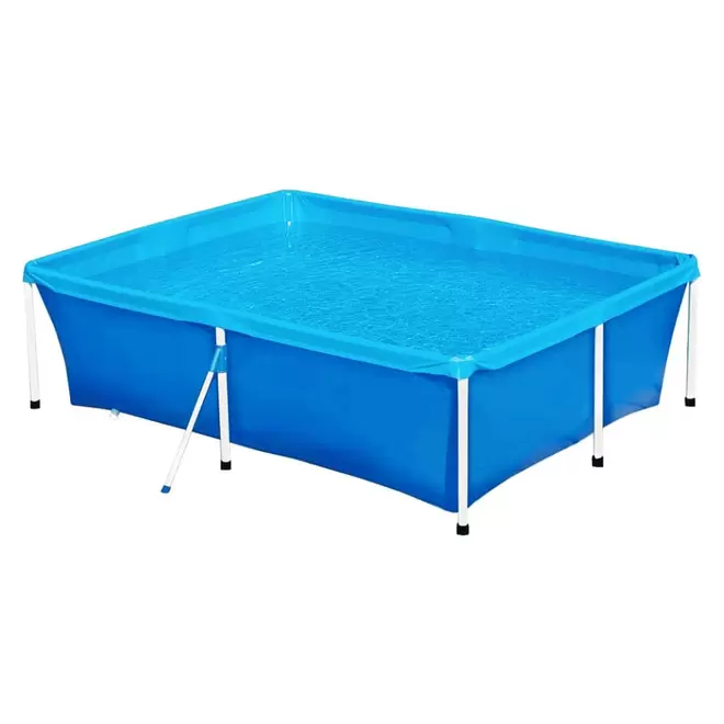 Oferta de Piscina Infantil Retangular Estrutural PVC 2000 Litros - Mor por R$549,9 em Ri Happy