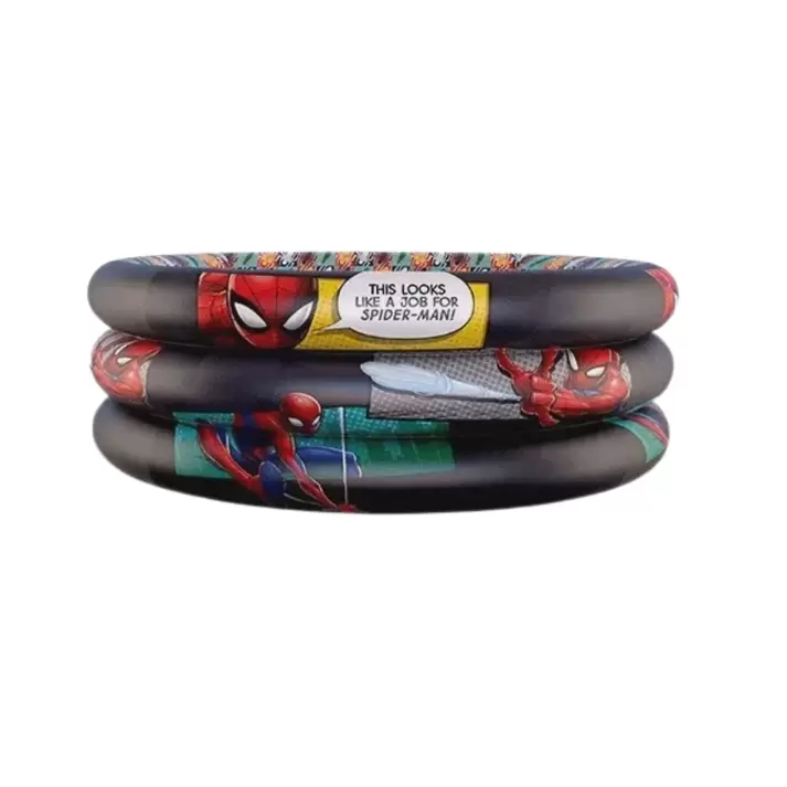 Oferta de Piscina Inflável Spider-Man 100 Litros 86 x 20 cm  - ETITOYS por R$71,88 em Ri Happy