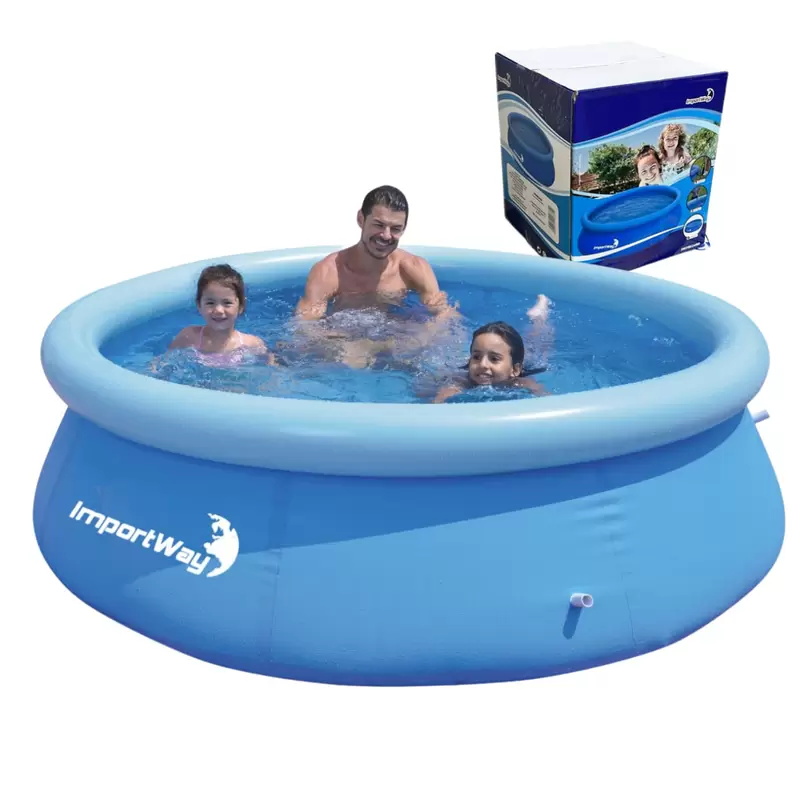 Oferta de PISCINA BORDA INFLAVEL 1000L por R$319,97 em Ri Happy