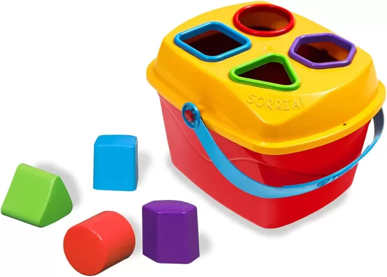 Oferta de Baby Land - Maletuxo Didático com Formas Geométricas - Cardoso por R$29,99 em Ri Happy