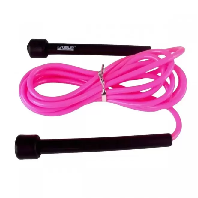 Oferta de Corda de Pular Silicone - Pilates Funcional Fitness Live Up Rosa por R$34,99 em Ri Happy