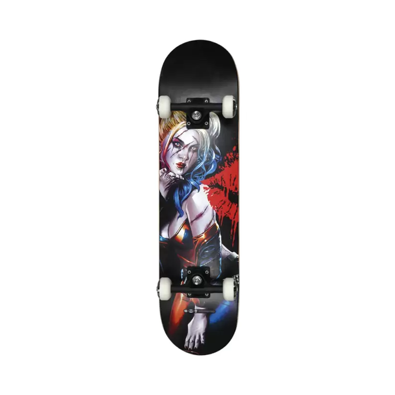 Oferta de Skateboard Infantil Liga da Justiça Coringa Bel 413100 por R$299,9 em Ri Happy