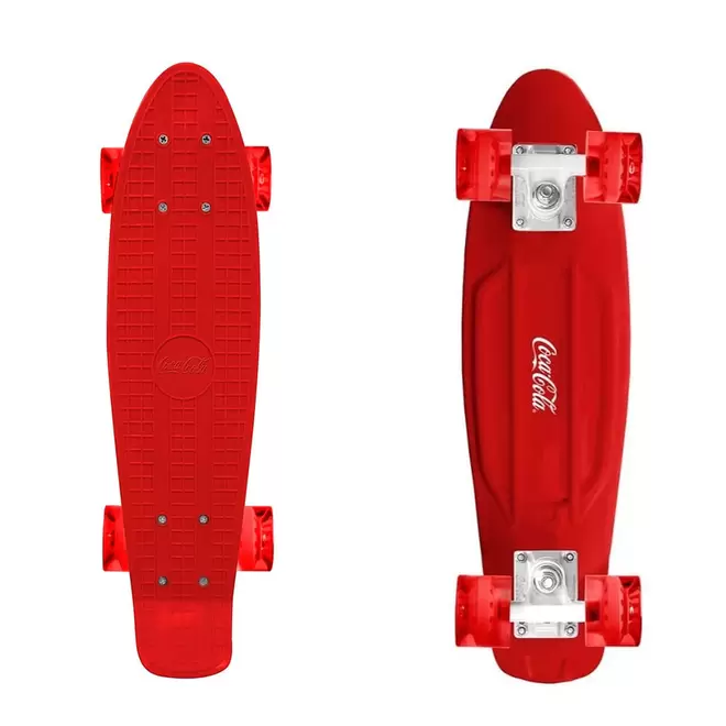 Oferta de Skate Cruiser de Plástico Coca-cola Abec 7 - Bel por R$269,99 em Ri Happy