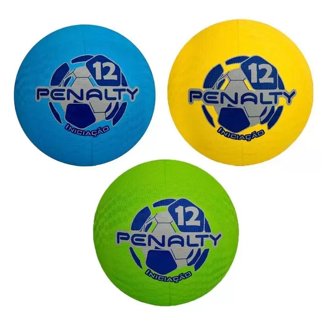 Oferta de Kit 3 Bolas de Iniciação Penalty Sub 12 XXI Infantil por R$159,9 em Ri Happy