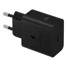 Oferta de Carregador de parede Super Rápido 45W  (Cabo USB-C) por R$296,1 em Samsung