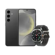 Oferta de Combo S24 (128GB) - Preto + Galaxy Watch Ultra LTE 47mm - Titânio Cinza por R$10448,1 em Samsung