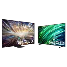 Oferta de Combo AI TV 85" Neo QLED 8K 85QN900D + AI TV 55" Neo QLED 4K 55QNX1 por R$85499,05 em Samsung