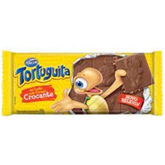 Oferta de Chocolate Tortuguita Leite Crocante Arcor 100G por R$7,54 em San Michel Supermercados