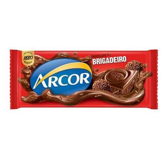 Oferta de Chocolate Barra Arcor Brigadeiro 80g por R$6,23 em San Michel Supermercados