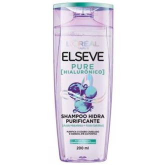 Oferta de Shampoo Hidra Purificante Elseve Pure Hialurônico L'oréal Paris 200Ml por R$18,19 em San Michel Supermercados