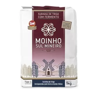 Oferta de Farinha de Trigo com Fermento Sm 1Kg por R$6,1 em San Michel Supermercados