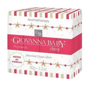 Oferta de Sabonete em Barra Vegetal Cherry Giovanna Baby 90G por R$4,27 em San Michel Supermercados