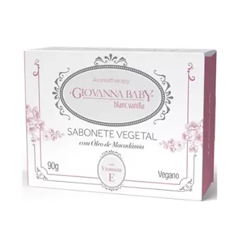 Oferta de Sabonete Vegetal Blanc Vanilla Giovanna Baby 90G por R$4,27 em San Michel Supermercados