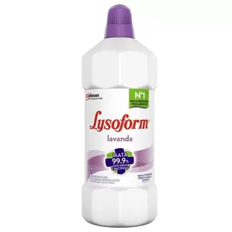 Oferta de Desinfetante Bruto Lavanda Lysoform 1l por R$14,17 em San Michel Supermercados