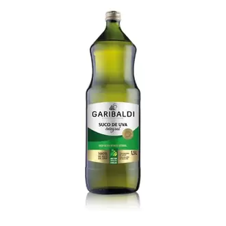 Oferta de Suco Garibaldi Uva Branco Integral Garrafa 1,5L por R$24,57 em San Michel Supermercados