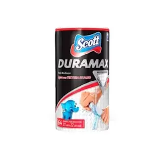 Oferta de Pano Reutilizável em Rolo Branco Duramax Scott 58un por R$16,77 em San Michel Supermercados