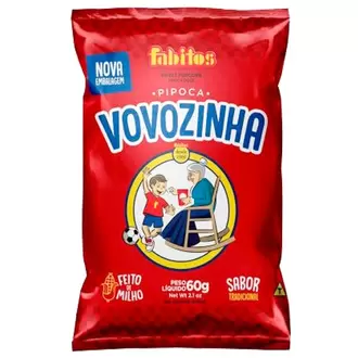 Oferta de Pipoca Doce Vovozinha 60G por R$2,85 em San Michel Supermercados