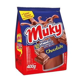 Oferta de Achocolatado Muky 400G por R$5,79 em Santa Cruz Supermercados