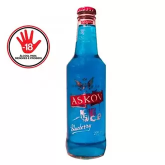 Oferta de Coquetel Ice Askov Blueberry 275ml por R$4,98 em Santa Cruz Supermercados