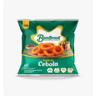 Oferta de Anéis de Cebola Bem Brasil 400g por R$12,98 em Santa Cruz Supermercados