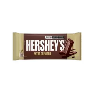 Oferta de Chocolate Extra Cremoso Ao Leite Hershey's 82g por R$4,99 em Santa Cruz Supermercados