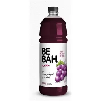 Oferta de Suco Integral Uva Tinto Bebah Garrafa 1,35L por R$15,98 em Santa Cruz Supermercados