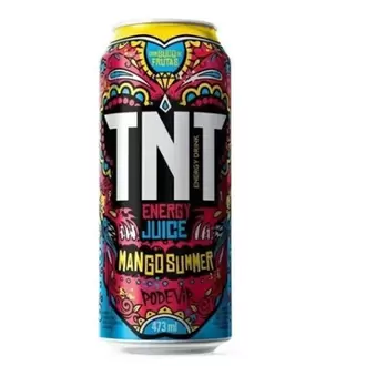 Oferta de Energético Mango Summer Tnt 473ml por R$7,98 em Santa Cruz Supermercados