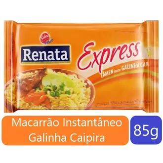 Oferta de Macarrao Inst Renata Lamen 85G Galinha Caipira por R$2,3 em São José Supermercados