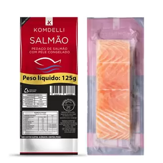 Oferta de Filé de Salmão Komdelli 125G por R$24,05 em São José Supermercados