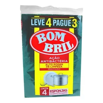 Oferta de Esponja Bombril Multiuso Oferta 4un por R$9,12 em São José Supermercados