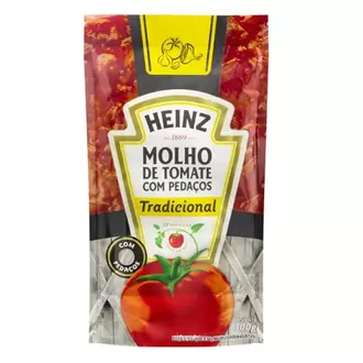 Oferta de Molho de Tomate Tradicional Heinz 300g por R$4,6 em São José Supermercados