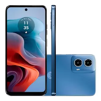 Oferta de Smartphone Motorola Moto G34 5G 128GB 4GB RAM Câmera Dupla + Câmera Frontal 16MP Tela 6,5” – Azul por R$839,71 em Schumann