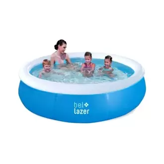 Oferta de Piscina Inflável Bel Lazer em PVC 1000 Litros por R$199,71 em Schumann