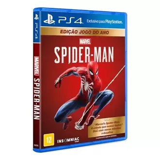 Oferta de Jogo PS4 Marvel’s Spider Man GOTY Edition por R$159,71 em Schumann