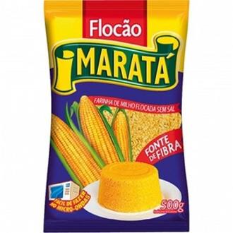 Oferta de Farinha de Milho Maratá Flocão Embalagem 500g por R$2,49 em Serrano Supermercado